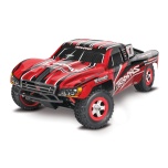 TRAXXAS Slash 4x4 1/16 RTR Brushed 2.4GHz koso USB-C laadijaga, punane