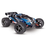 TRAXXAS E-Revo 4WD RTR 1/16 (harjadega mootor) + aku ja USB-C Laadija, Sinine