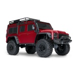 TRAXXAS TRX-4 Land Rover Defender Crawler (Clipless) (Red)