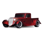 Traxxas 4Tec 3.0 1/9 Factory Five 1935 Hot Rod Truck, Brushed, Red (w/o battery & charger)