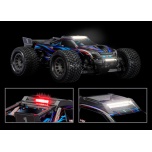 LED light kit, Mini XRT®, complete (includes front bumper with LED lights, roof skid plate with LED lights, 3-volt accessory power supply, and power tap connector (with cable) (fits #10712 body)