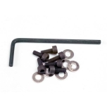 Backplate screws (3x8mm cap-head machine) (6)/washers (6)/ wrench