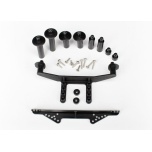 Body mount, front & rear (black)