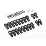 Rod ends (16 long & 4 short)/ hollow ball connectors (18)/ ball screws (2)