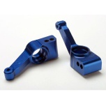 Traxxas alu stub axle carriers 4x4 1/10, blue anodized