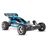 Traxxas Bandit Buggy RTR, brushed motor, Blue (w/o battery and charger)