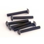 Kruvid, 3x20mm button-head machine (kuuskant) (6tk)