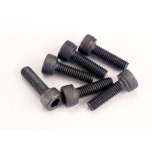 Screws, 3x10mm cap-head, hex drive (6)