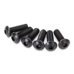 Screws, 2.5x8mm button-head machine (hex drive) (6)