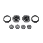 Spring retainers, upper & lower (2)/ piston head set