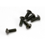 Screws, 4x10mm button-head (hex drive) (6)