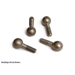 Pivot balls, hard-anodized 7075-T6 aluminum (4)