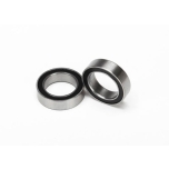 BALL bearings, black rubber sealed (10X15X4) (2)