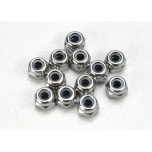 Traxxas Nuts, 2.5mm nylon locking (12)