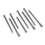 Suspension screw pin set, hardened steel