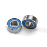 Traxxas Ball bearings, blue rubber sealed (6x13x5mm) (2)