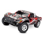 Traxxas Slash 2WD 1/10 SCT, harjadega mootor (ilma aku ja laadijata), punane/hall
