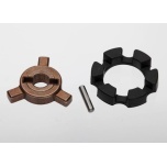 Cush drive key/ pin/ elastomer damper