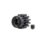 Traxxas Pinion gear 12T Mod 1, hardened steel, 5mm shaft