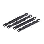  Camber link set (plastic/ non-adjustable) (front &rear) (black) 2S brushless