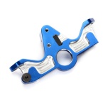 Motor mount, 6061-T6 aluminum (blue-anodized)