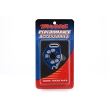 Plate, motor, 6061-T6 aluminum (blue-anodized)