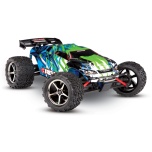 TRAXXAS E-Revo 4WD RTR (Brushed) 1/16 + battery & 12V-charger, Green/Blue