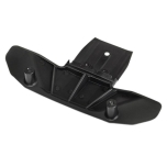 Skid plate, front, angeled for clearance (use with #7434 bumper)