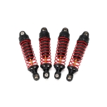 Shocks, GTR hard-anodized, PTFE-coated aluminum bodies with TiN shafts (fully assembled w/springs) (4)/ 2.5x10mm CS (8)