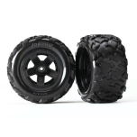 Tires & wheels, assembled, glued (Teton) (2 pcs)