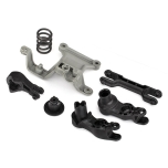 Steering bellcranks/ bellcrank support/servo saver/ servo saver spring/ draglink/ 3x20mm shoulder screws (2)