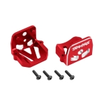 Motor mounts 6061-T6 alu (front and rear)/ pins (2), Red