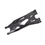 Suspension arm, lower, black (1) (XRT right, front or rear) (for use with #7895 X-Maxx® WideMaxx® suspension kit)
