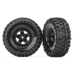 Tires and wheels, assembled, glued (TRX-4® Sport 1.9” wheels, Canyon Trail 4.6x1.9” tires) (2)