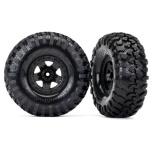 Tires and wheels, assembled, glued (TRX-4® Sport 2.2” wheels, Canyon Trail 5.3x2.2” tires) (2)