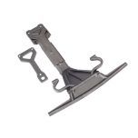 Skid-Plate front (Plastic), Support-Plate (Steel)