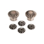 Gear set, rear differential (output gears (2)/ spider gears (4)