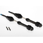 Driveshaft set, rear, steel