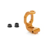 Xray Alu C-Hub Front Block - Left - 4deg. - ORANGE
