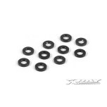 Xray Aluminum Shim 3x6x1mm (10) Black