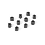 Xray Alu Shim 3x6x5.0MM - BLACK (10)