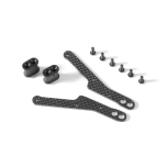 Xray Graphite Chassis Side Guard Brace Set