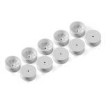 Xray 4WD Front Wheels Aerodisk 12mm Hex - White (10)