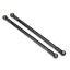 Suspension link, rear (upper) (aluminum, black-anodized) (10x206mm, center to center) (2) (assembled with hollow balls)