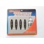Shocks, GTR hard anodized, PTFE-coated bodies with TiN shafts(fully assembled, without springs) (4)