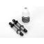 Shocks, GTS, silver aluminum (assembled with spring retainers) (2)